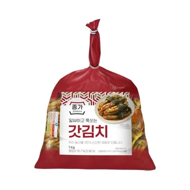 대상)종가돌산갓김치1kg