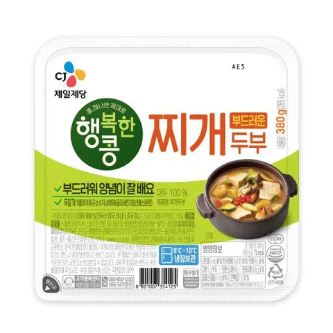 CJ) 행복한콩찌개두부380G