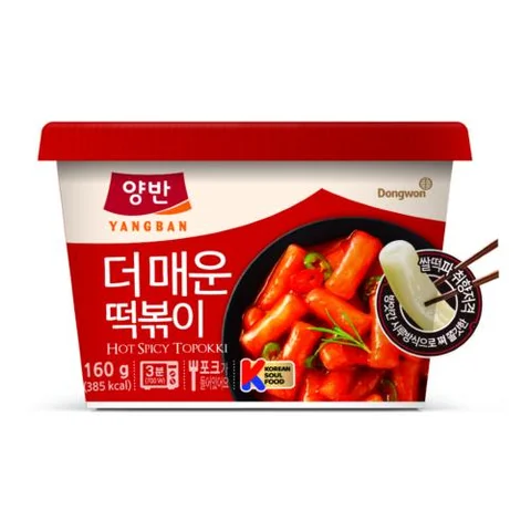 동원)더매운컵떡볶이160g